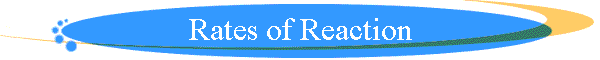 Rates of Reaction