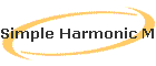 Simple Harmonic Motion
