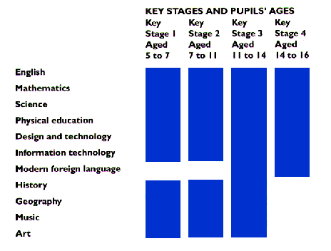 Unable to display the School Curriculum chart